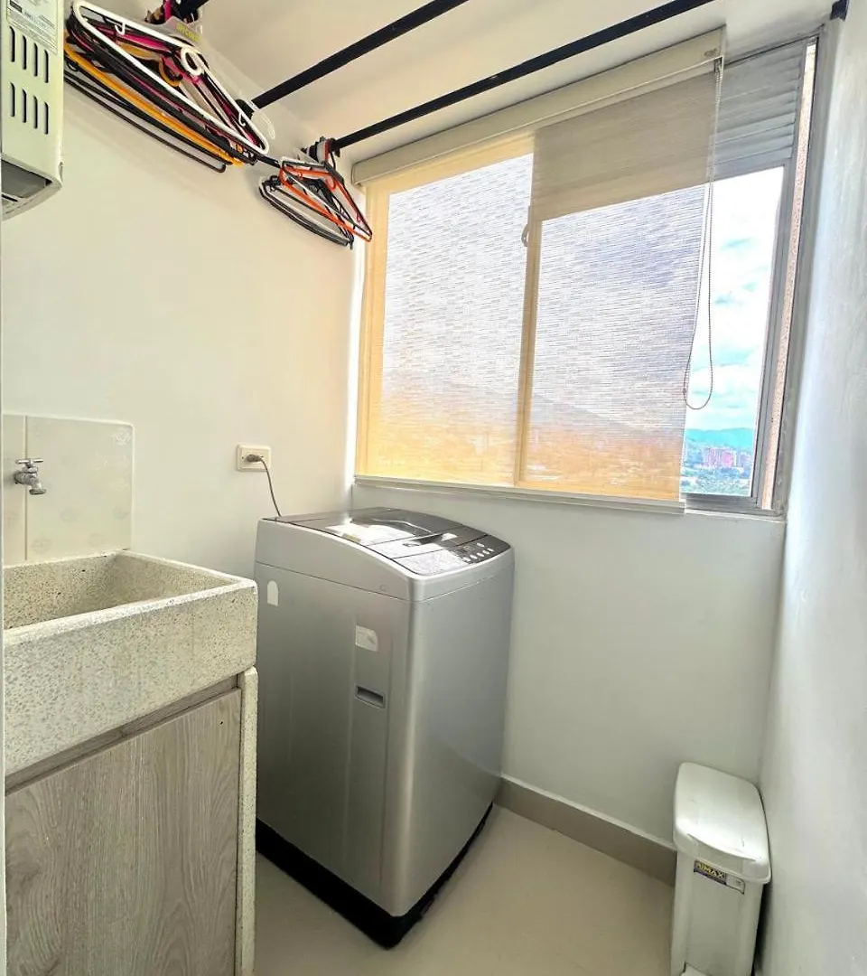 Apartment Alojamiento Con Vista Excepcional, Cerca Al Metro 3021 Colombia