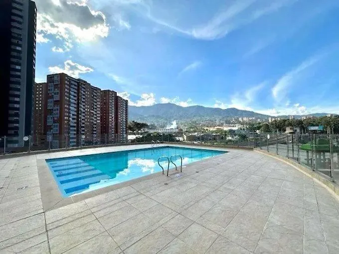 Apartment Alojamiento Con Vista Excepcional, Cerca Al Metro 3021 Colombia